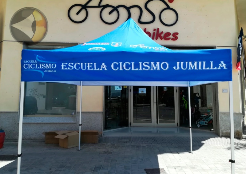 Carpa Escuela Ciclismo Jumilla